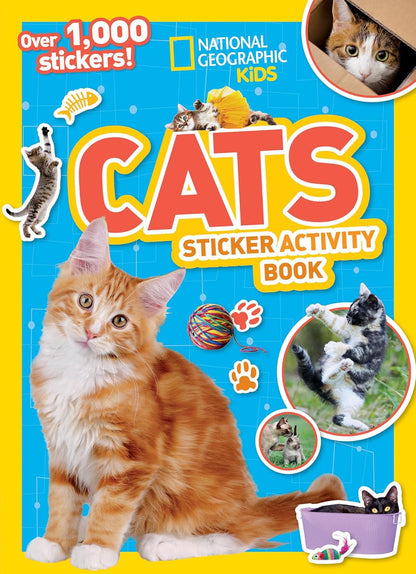 National Geographic Kids Cats Sticker Activity Book (NGK Sticker Activity Books)