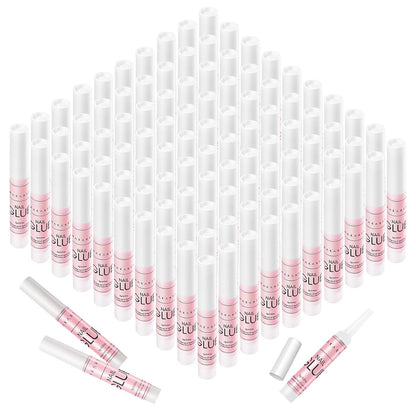 Super Strong Nail Glue: 100PCS Long Lasting Professional Adhesive for Acrylic an