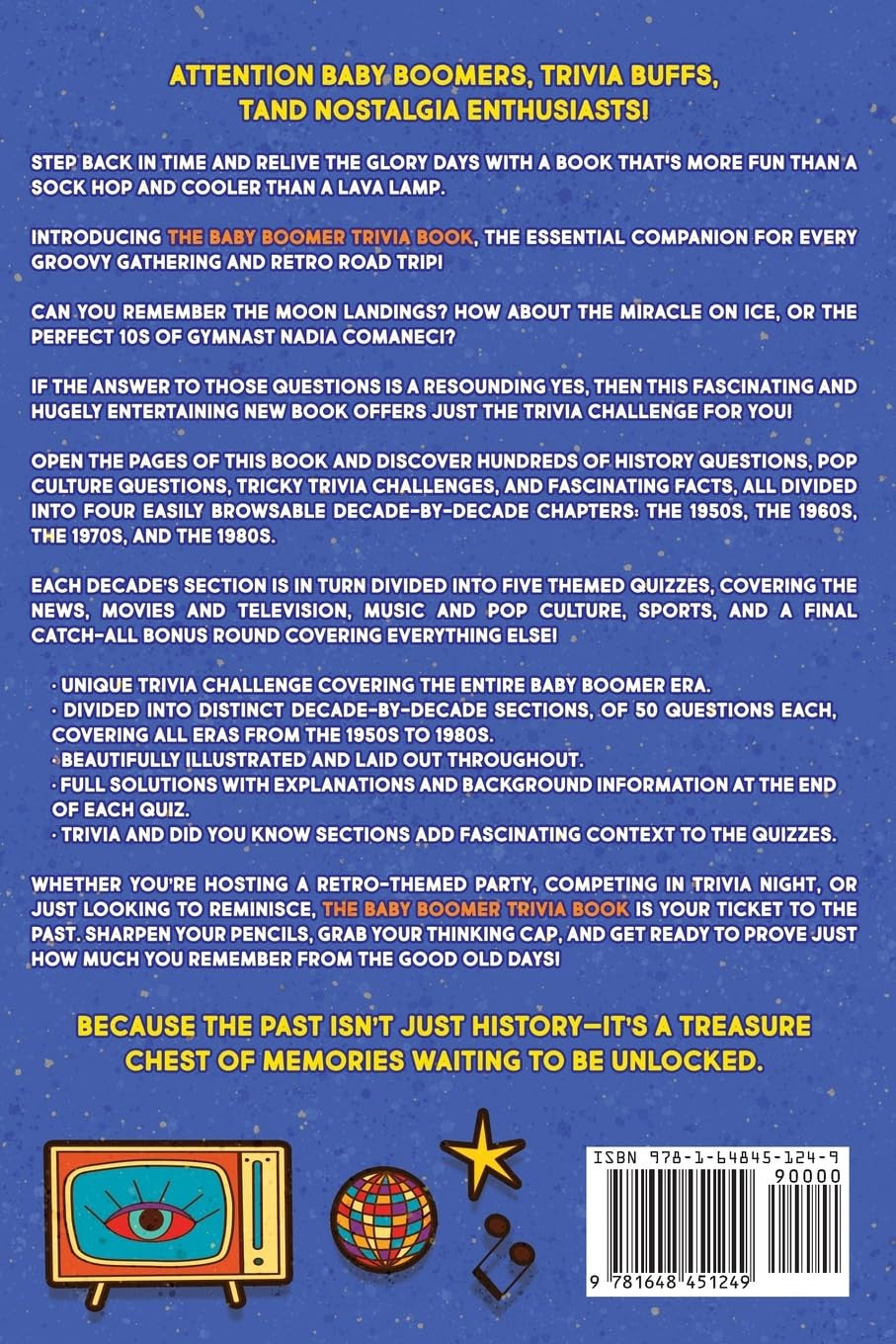 The Baby Boomer Trivia Book: Take a Fun Walk down Memory Lane with the 1950S, 19