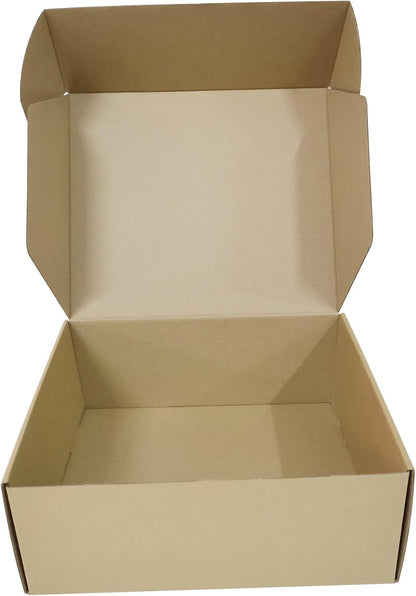 13X11X5 Inches Pack of 18 Shipping Boxes, Brown Corrugated Cardboard Mailer Box
