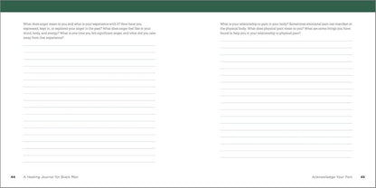 A Healing Journal for Black Men: Prompts to Help You Reflect, Grow, and Live wit