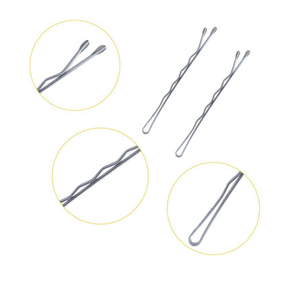 220PCS 2.76 Inch Silver Bobby Pins for Women, Large Bobby Pins with Box, Reusabl