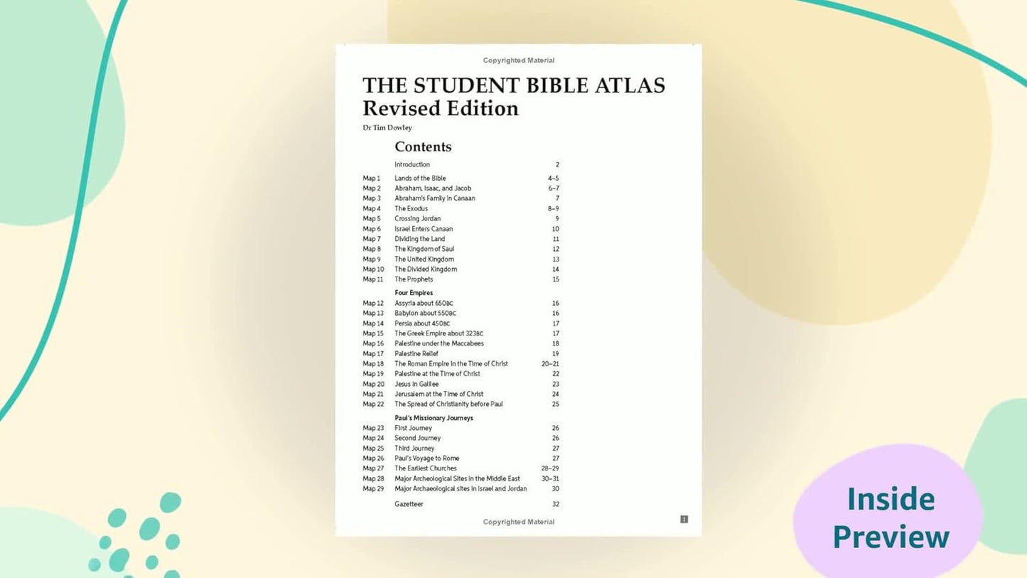 The Student Bible Atlas