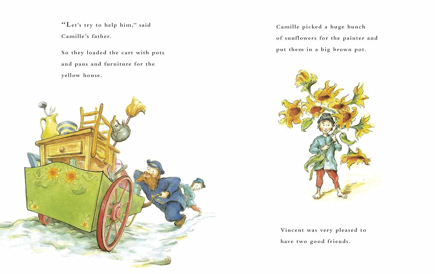 Van Gogh and the Sunflowers: a True Story of Art and Friendship (Anholt'S Artist