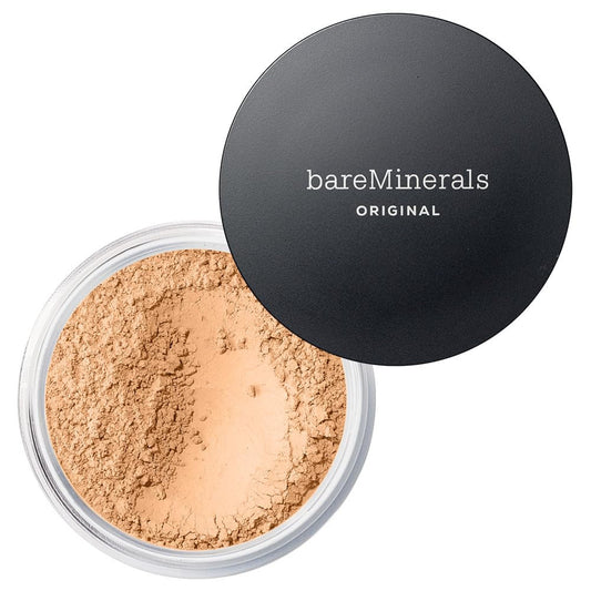 Original Loose Powder Foundation SPF 15, Clean Mineral Powder Face Makeup, Sheer