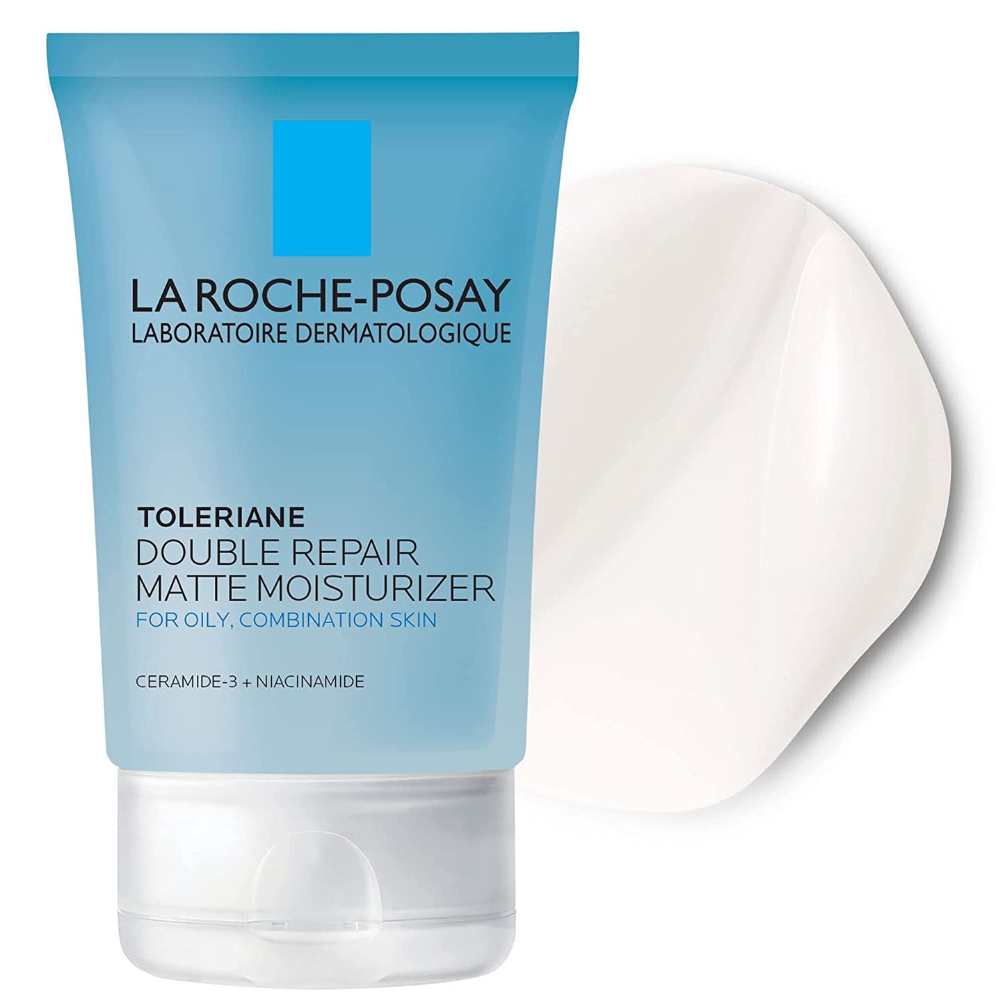 Toleriane Double Repair Matte Face Moisturizer, Daily Moisturizer for Oily Skin