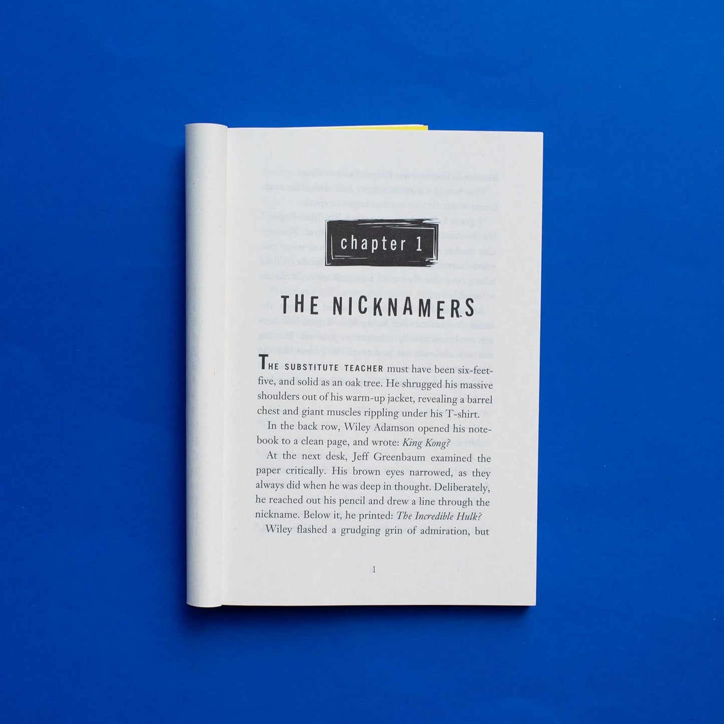 The 6Th Grade Nickname Game