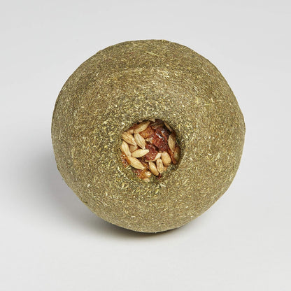 Timothy Roll 'N' Toss Toy and Treat for Pet Rabbits, Guinea Pigs, and Chinchilla