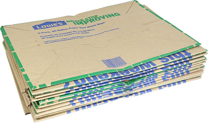 30 Gallon Heavy Duty Brown Paper Lawn and Refuse Bags for Home and Garden (10 Co