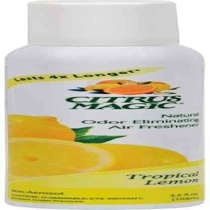 Natural Odor Eliminating Air Freshener Spray, Tropical Lemon, 3-Ounce