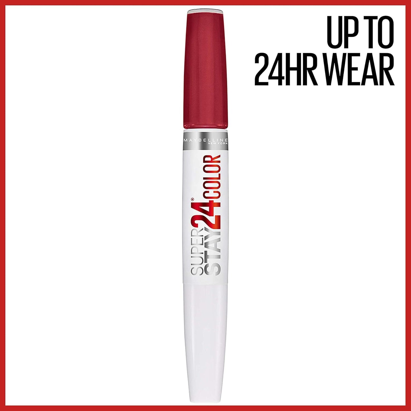 Super Stay 24, 2-Step Liquid Lipstick Makeup, Long Lasting Highly Pigmented Colo