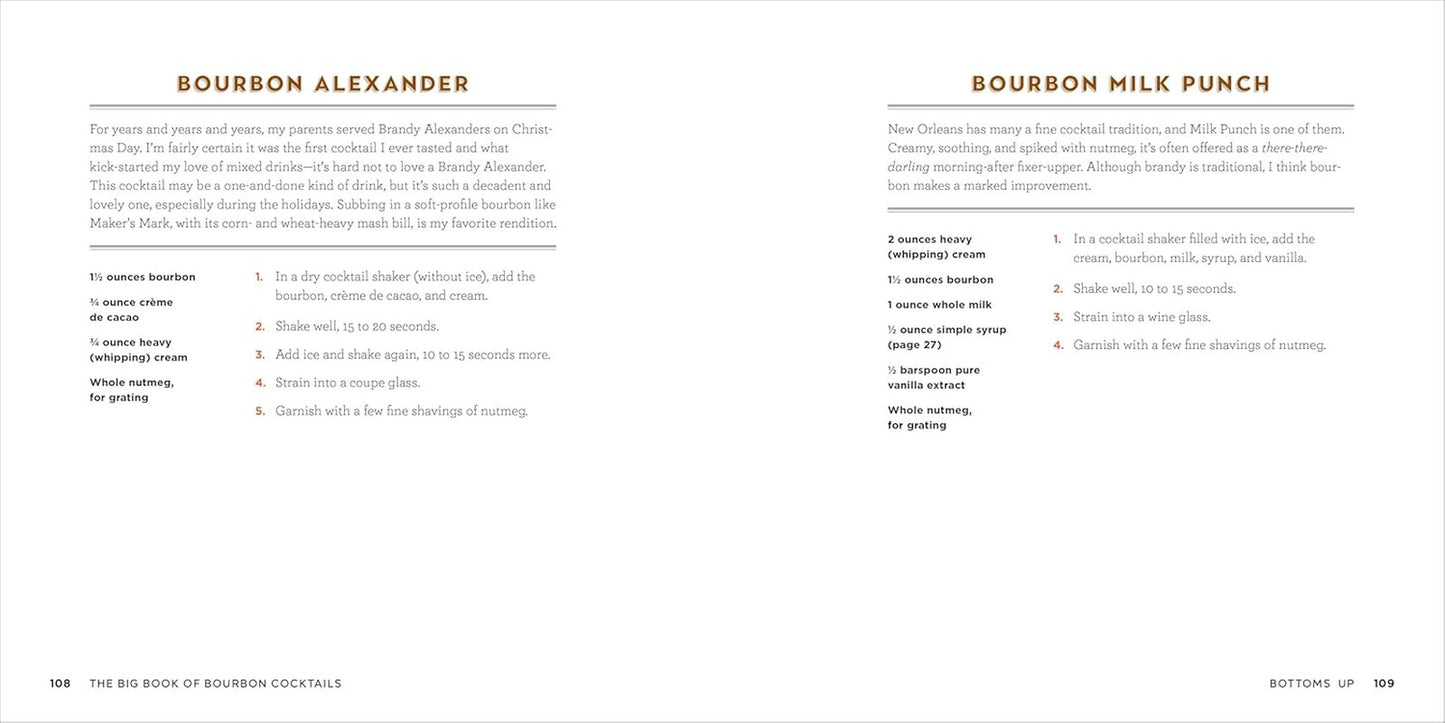 The Big Book of Bourbon Cocktails: 100 Timeless, Creative & Tempting Recipes