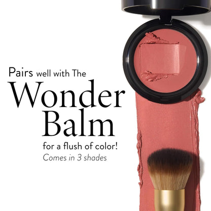the Wonder Brush, Makeup Brush with Wooden Handle, Apply the Wonder Balm, Cream