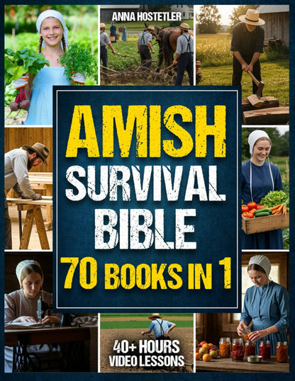 Amish Survival Bible: the Ultimate Guide to 3500 Days of Preparedness, DIY Survi