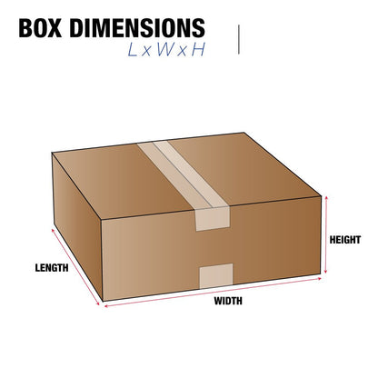 18 X 12 X 5 Corrugated Cardboard Boxes, Flat 18"L X 12"W X 5"H, Pack of 25 | Shi