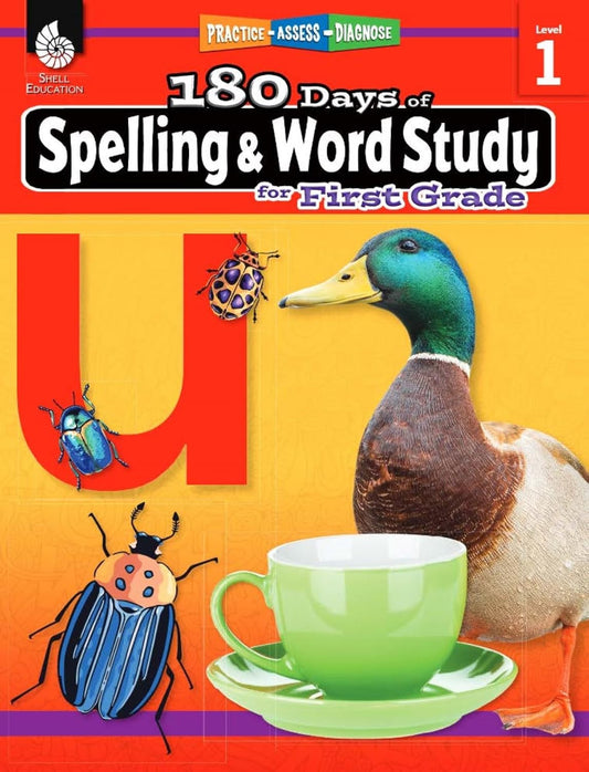 180 Days™: Reading, Vocabulary/Language for 1St Grade Practice Workbook for Clas