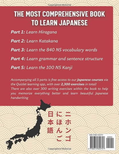 The Only Book You Need to Learn Japanese: 5 Books in 1: Speak Japanese in 30 Day
