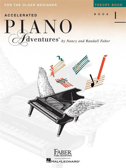 Accelerated Piano Adventures: for the Older Beginner - Theory Book 1 | Piano The