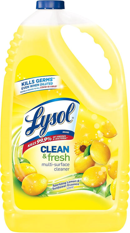 Multi-Surface Cleaner, Sanitizing and Disinfecting Pour, to Clean and Deodorize,