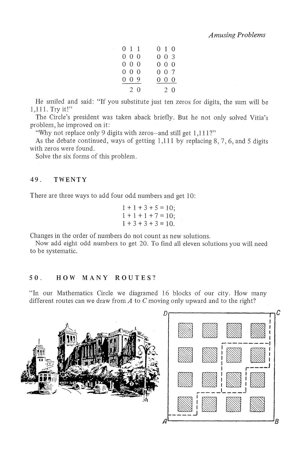 The Moscow Puzzles: 359 Mathematical Recreations (Dover Math Games & Puzzles)