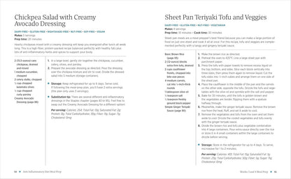 Anti-Inflammatory Diet Meal Prep: 6 Weekly Plans and 80+ Recipes to Simplify You