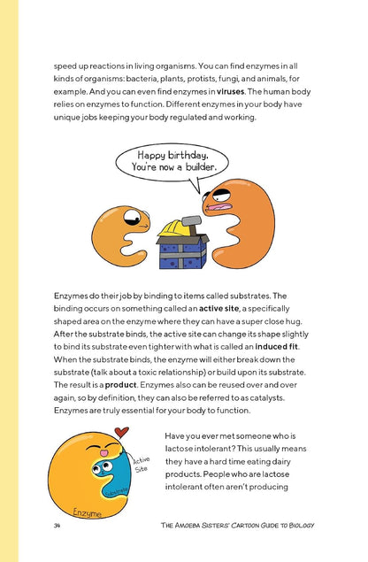 The Amoeba Sisters' Cartoon Guide to Biology: Science Simplified (Biology Book f