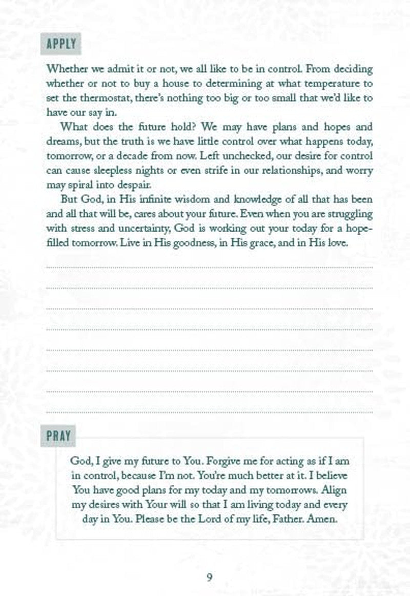 The 5-Minute Bible Study Journal for Women: Mornings in God'S Word