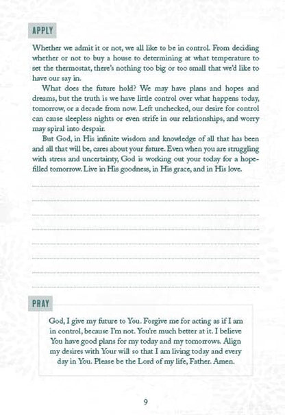 The 5-Minute Bible Study Journal for Women: Mornings in God'S Word