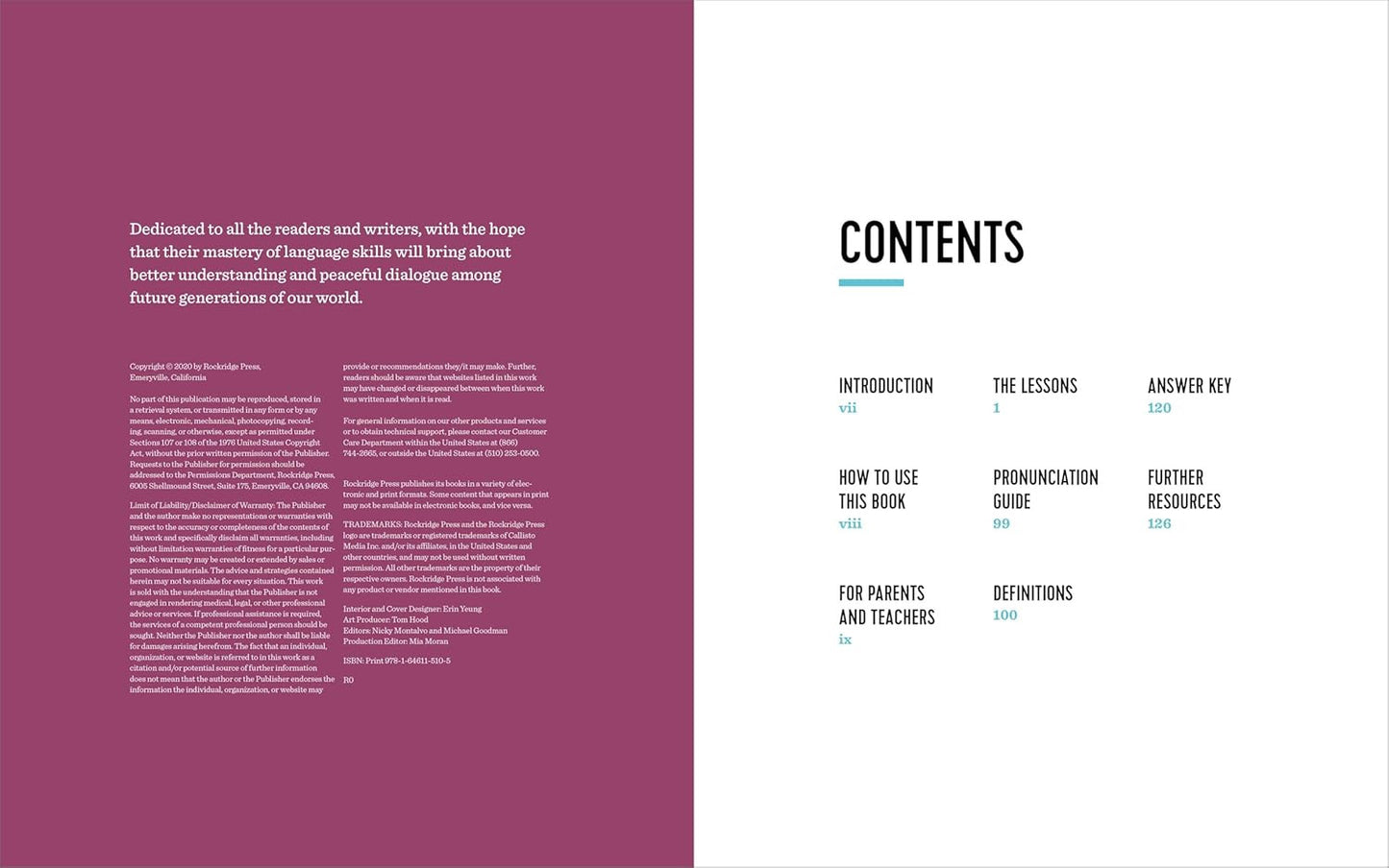 The Vocabulary Workbook for 8Th Grade: Weekly Activities to Boost Your Word Powe