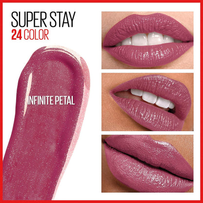 Super Stay 24, 2-Step Liquid Lipstick Makeup, Long Lasting Highly Pigmented Colo