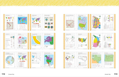 My First Grade Geography Workbook: 101 Games & Activities to Support First Grade