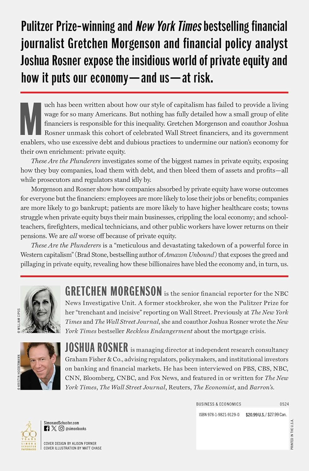 These Are the Plunderers: How Private Equity Runs―And Wrecks―America