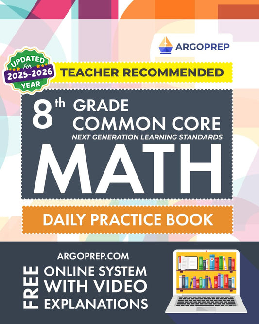 8Th Grade Common Core Math: Daily Practice Workbook | 1000+ Practice Questions a