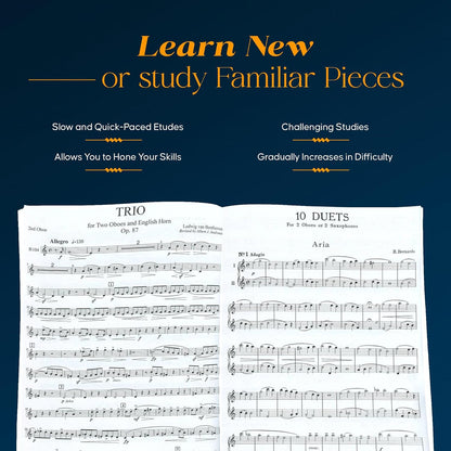 48 Famous Studies (1St and 3Rd Part): Melodious Etudes for Oboe and Saxophone Pl