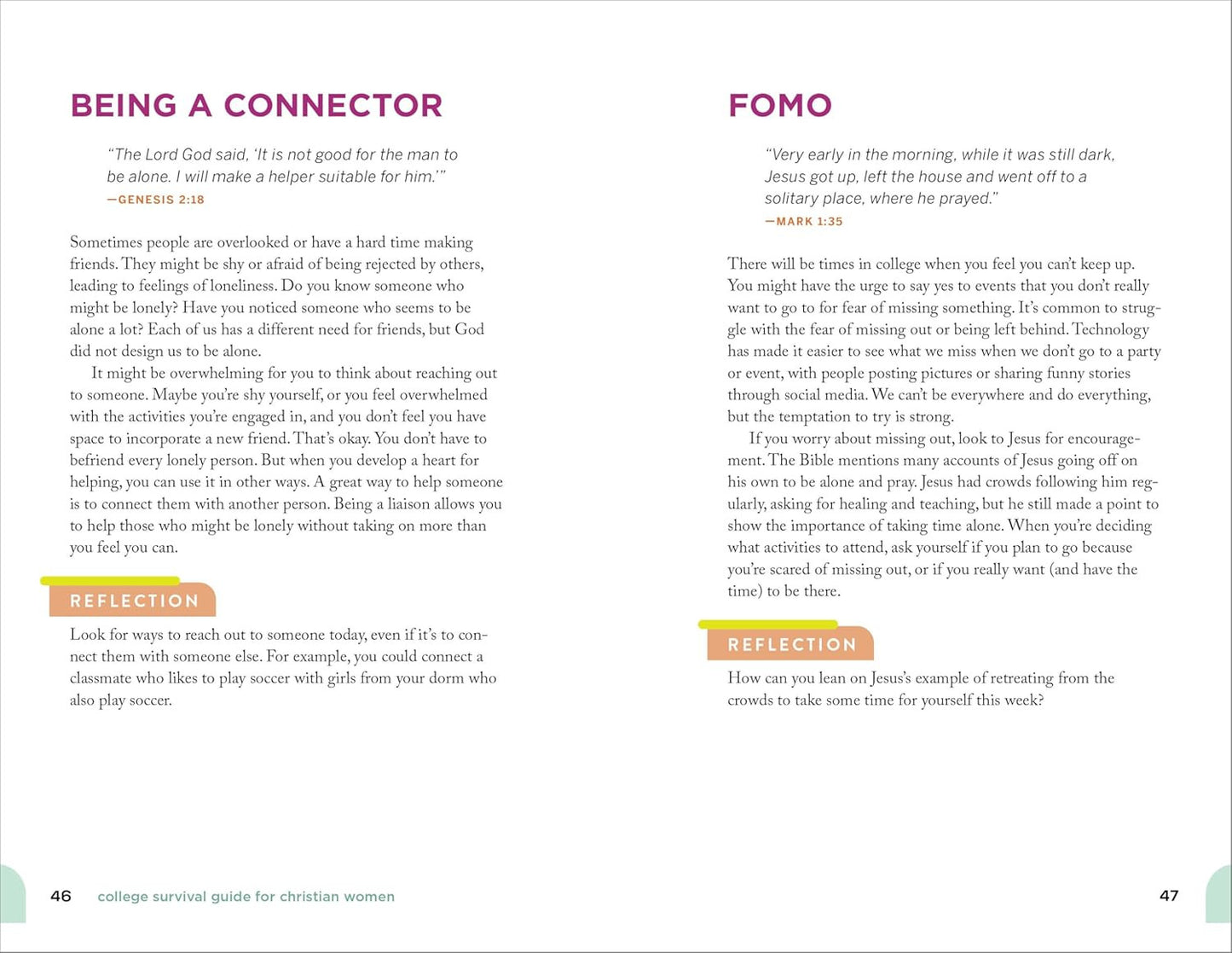 The College Survival Guide for Christian Women: 5-Minute Devotions for Strength,