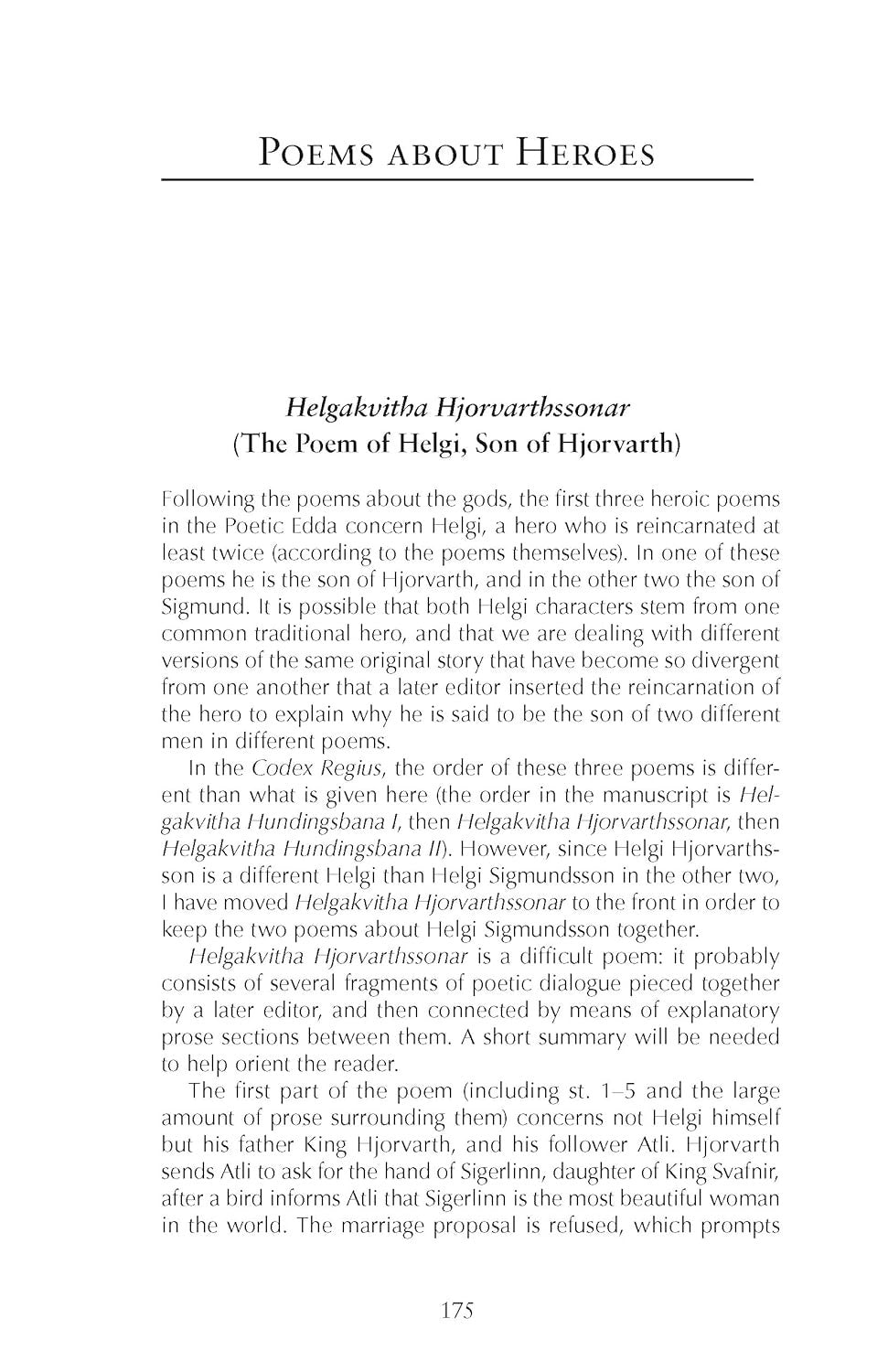 The Poetic Edda: Stories of the Norse Gods and Heroes (Hackett Classics)