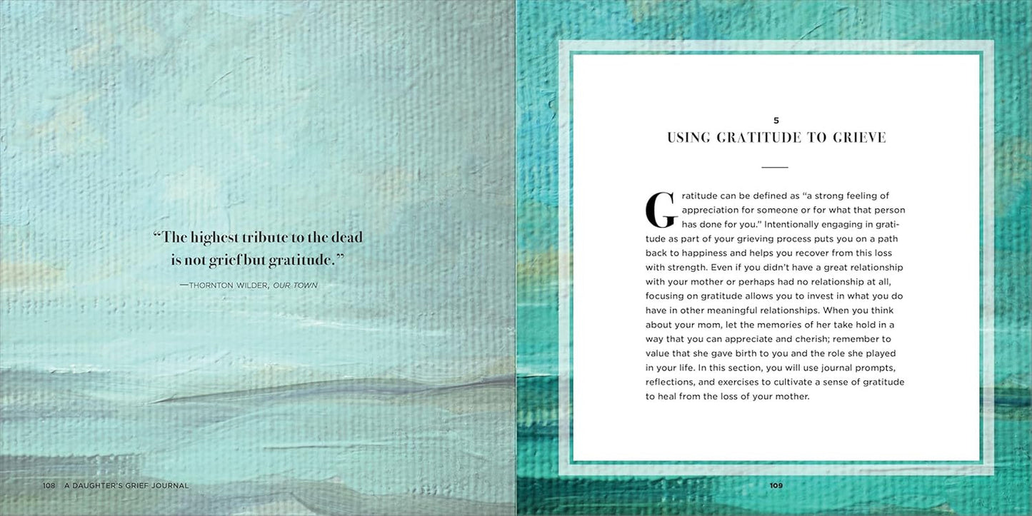A Daughter'S Grief Journal: Daily Prompts and Exercises for Navigating the Loss