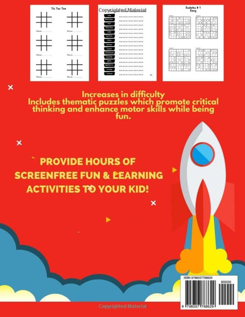 Ultimate Activity Puzzle Book for Kids Ages 8-12 Years: Mazes, Word Search, Dot