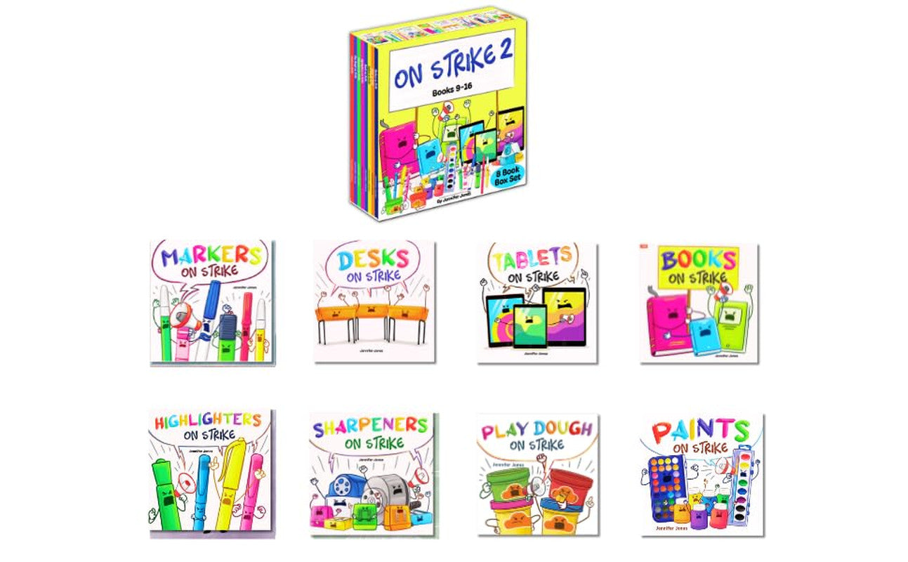 On Strike Box Set 2, Books 9-16: Books on Strike, Tablets on Strike, Paints on S