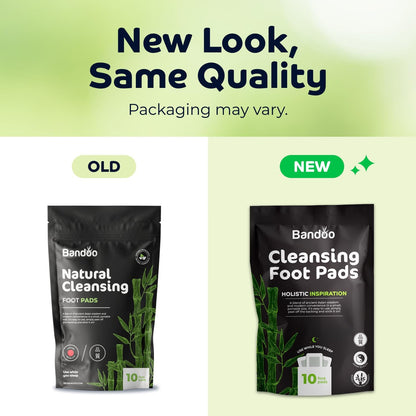 Original Deep Cleansing Foot Pads | Rana Pads | Premium Natural Bamboo Foot Pads