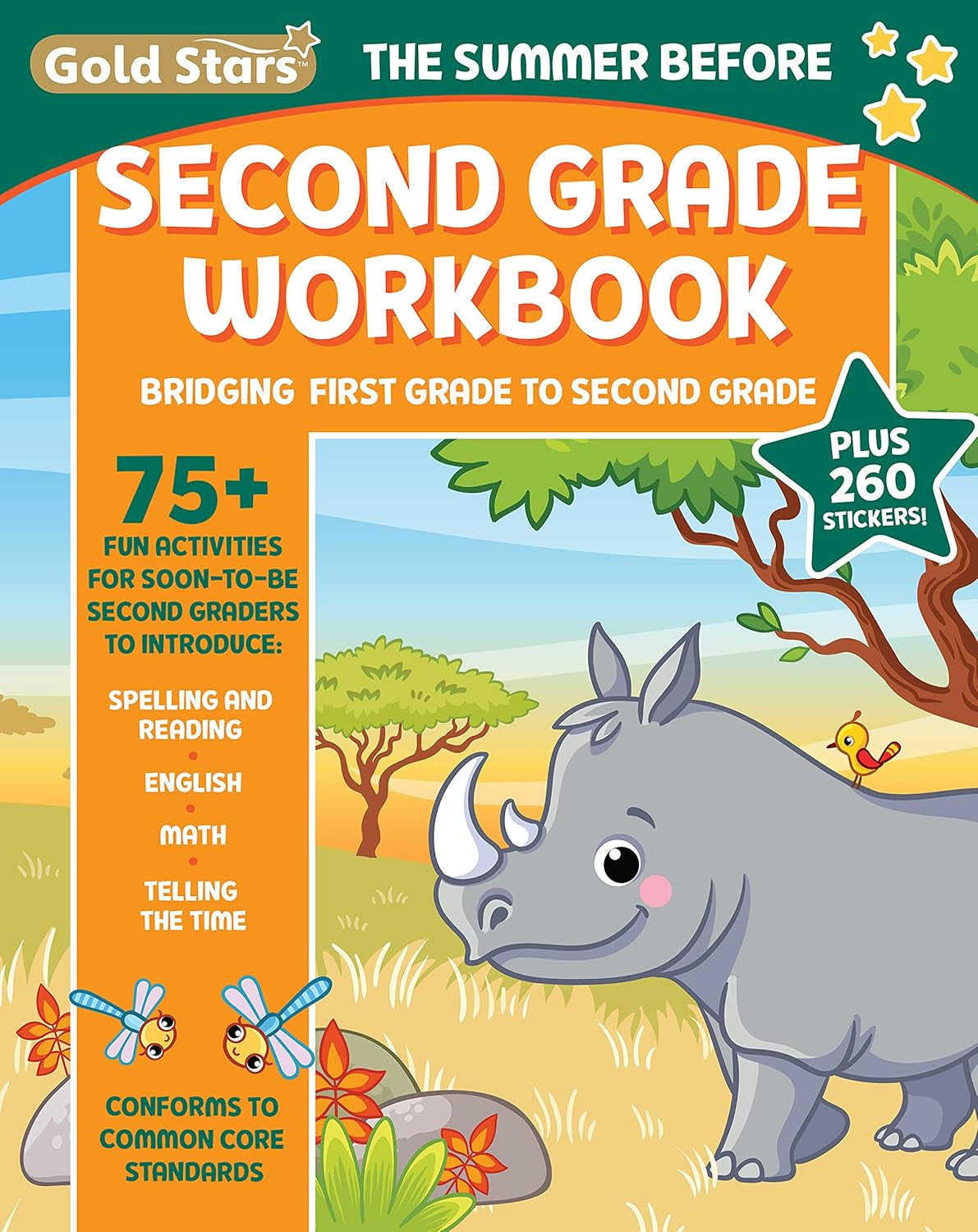 The Summer before Second Grade School Workbook: Bridging First Grade to Second G