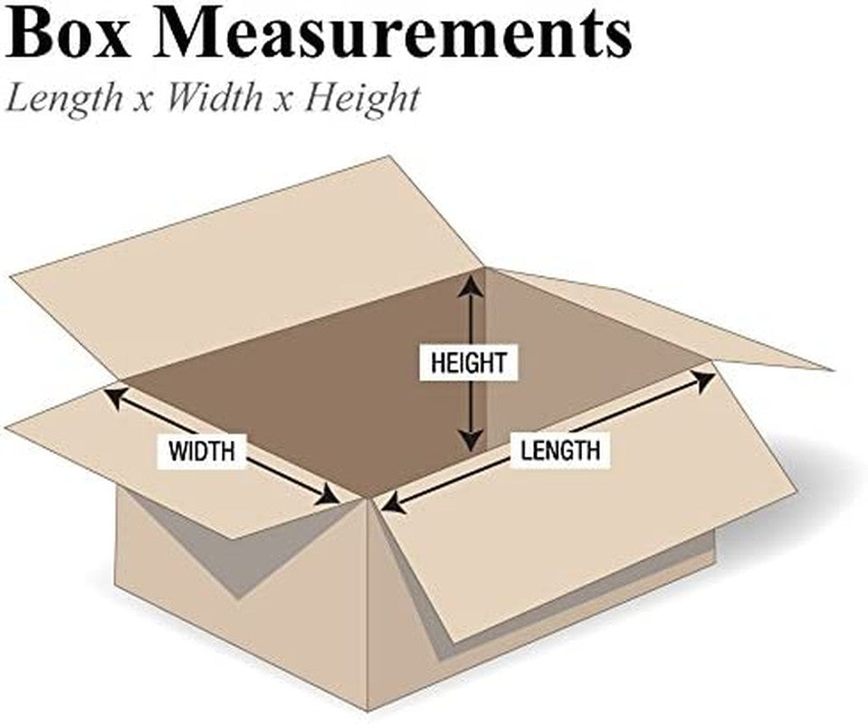 12 X 8 X 5 Corrugated Cardboard Boxes, Small 12"L X 8"W X 5"H, Pack of 25 | Ship