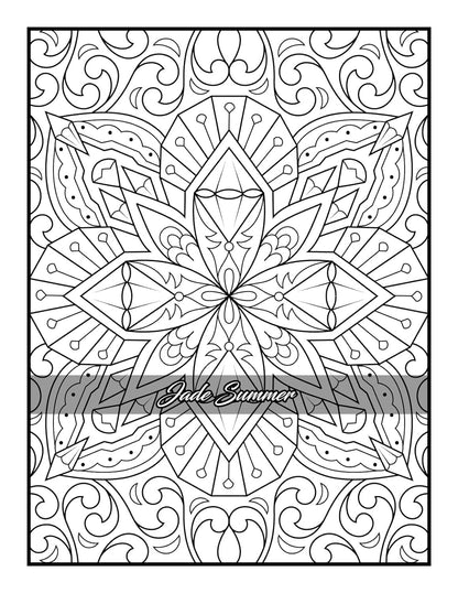 100 Amazing Patterns: an Adult Coloring Book with Fun, Easy, and Relaxing Colori