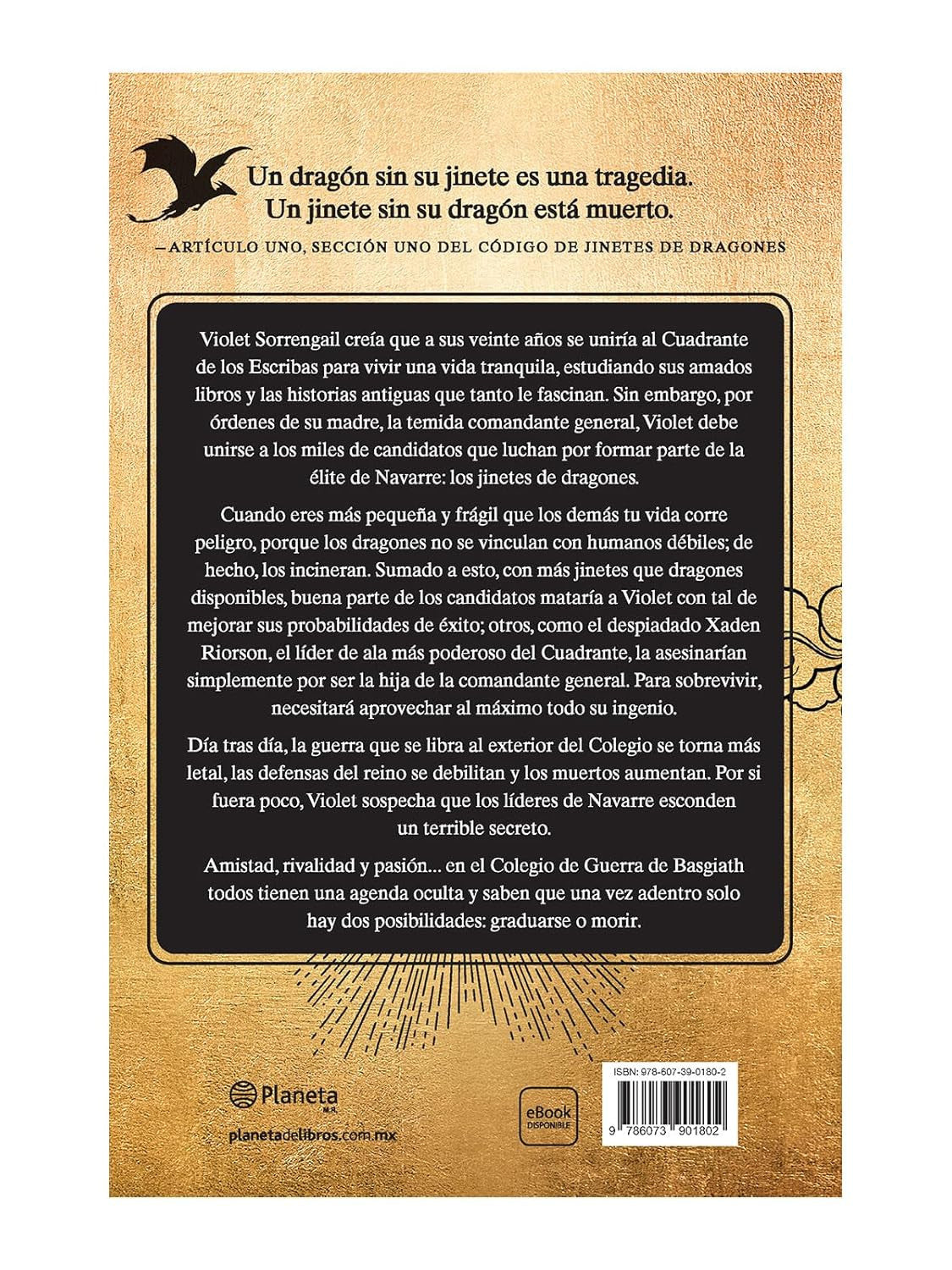 Alas De Sangre / Fourth Wing (Empíreo / Empyrean, 1) (Spanish Edition)