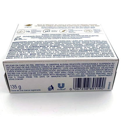 White Moisturizing Cream Beauty Bar  3.75 Oz Soap(3 Pack)