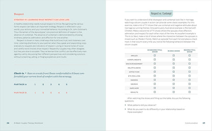 8-Week Couples Therapy Workbook: Essential Strategies to Connect, Improve Commun