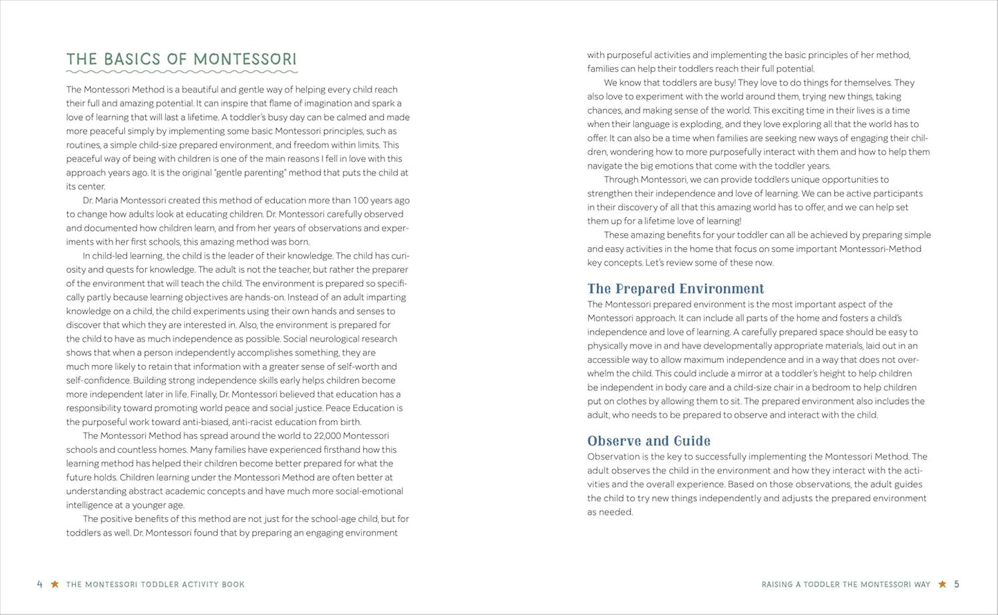 The Montessori Toddler Activity Book: 60 At-Home Games and Activities for Curiou