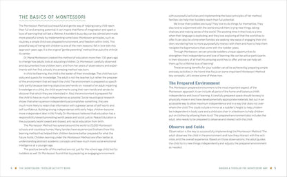 The Montessori Toddler Activity Book: 60 At-Home Games and Activities for Curiou