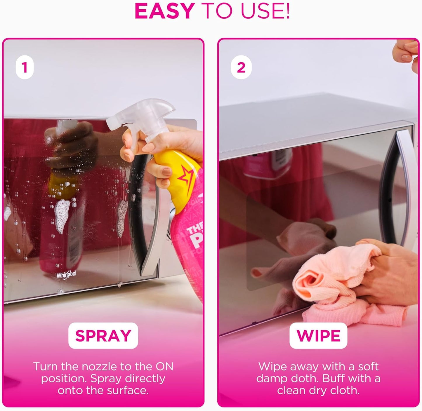 the Pink Stuff Miracle Multi-Purpose Cleaner – Removes Grease, Grime, and Stains