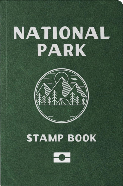 National Parks Stamp Book with Sticker Set: Passport-Sized National Park Book wi